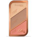 Rimmel London Kate Sculpting Palette konturovací paleta 2 Coral Glow 18,5 g – Sleviste.cz