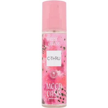 C-THRU Mood Oasis Rose Caress osvěžující tělový sprej 200 ml