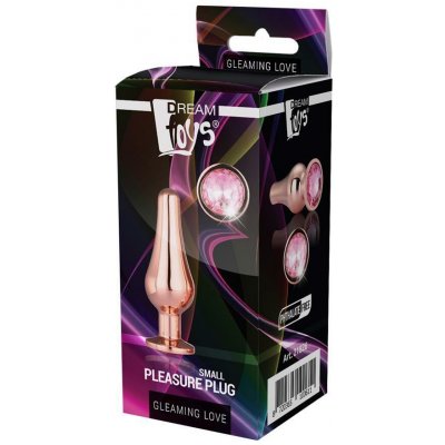 Dream Toys Gleaming Love Rose Gold Pleasure Plug S – Hledejceny.cz