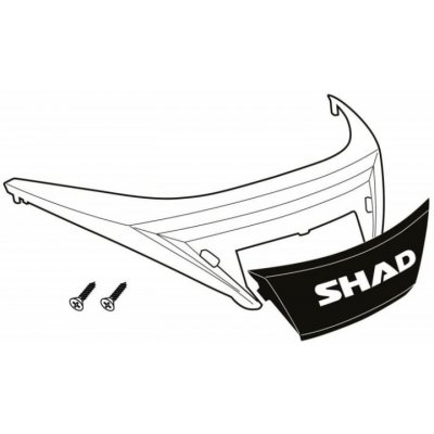 Reflexní prvky Shad D1B342CAR no colour cover pro SH34 D1B342CAR