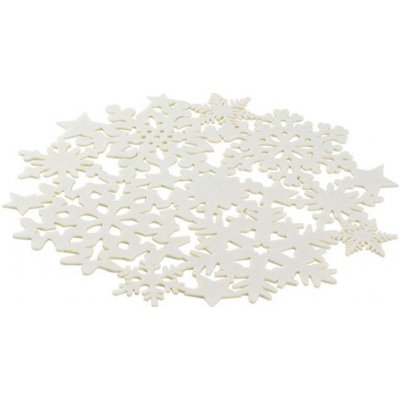 Toro Plstěné prostírání bílé 38cm – Zboží Mobilmania