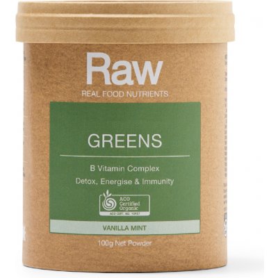 RAW by Amazonia Raw Real Food Nutrients Greens 100 g – Hledejceny.cz
