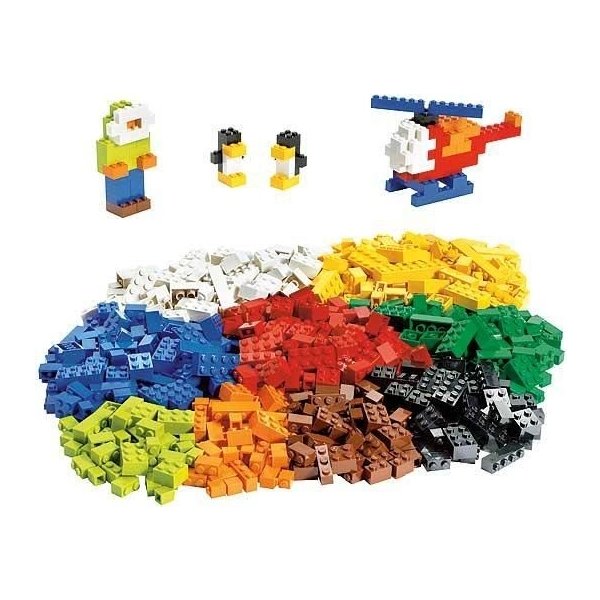 LEGO® set Creator 6177 kostky 650ks + Základní deska šedá 48x48 cm od 793  Kč - Heureka.cz