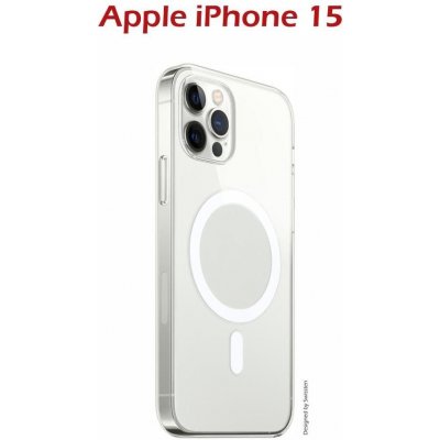 SWISSTEN Clear Jelly MagStick Apple iPhone 15 čiré