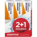 Additiva sada Multivitamin 2+1 mineral pomeranč šumivé tablety 3 x 20 ks – Hledejceny.cz