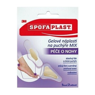 3M Spofaplast 913N Gelové náplasti na puchýře MIX 5 ks – Zbozi.Blesk.cz