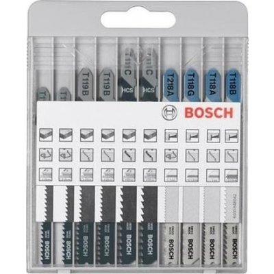 Bosch Professional X-Pro Sada 10 ks pilových plátků do kmitací pily na DŘEVO a KOV s T stopkou