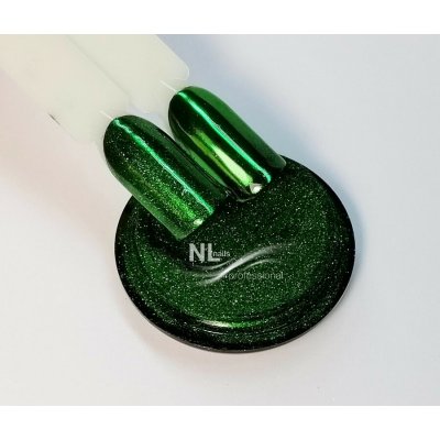 NL nails professional PIGMENT MIRROR CHROME green – Hledejceny.cz