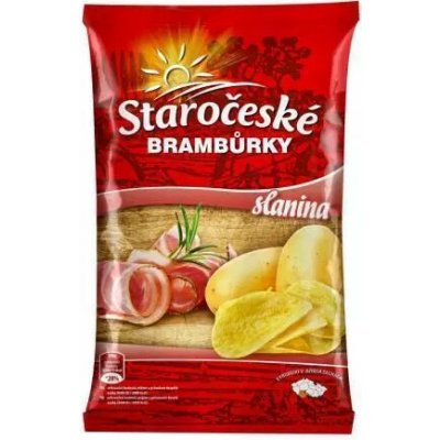 Staročeské brambůrky slanina 80 g – Hledejceny.cz