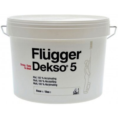 Flügger Dekso 5, bílá i báze k tónování 0,7 L