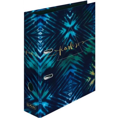Herlitz Pořadač pákový A4 8 cm lamino Batika - Fearless – Zboží Živě