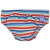 Kojenecké plavky Bambino Mio koupací kalhotky Swim Nappy Orange Stripe