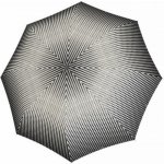 Doppler Fiber Magic Black&White Traced dámský plně automatický deštník černý – Hledejceny.cz