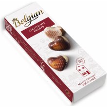 Belgian Hearts Mléčná čokoládová srdíčka 65 g