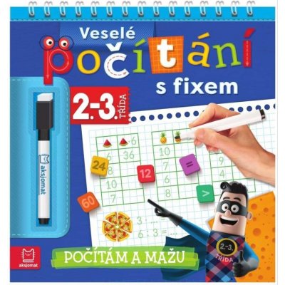 Veselé počítání s fixem - Počítám a mažu - Agnieszka Bator; Magda Konik – Hledejceny.cz