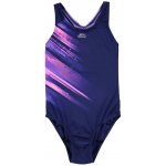 Slazenger Sportback Swimsuit juniorské dívčí navy print – Zboží Dáma