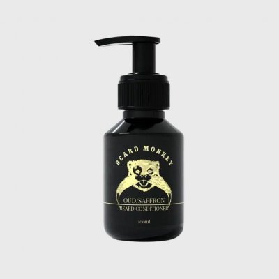 Beard Monkey Sweden Beard Monkey Oud & Saffron Beard Conditioner vyživující kondicionér na vousy 100 ml – Zboží Dáma