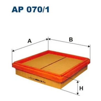 FILTRON Vzduchový filtr AP 070/1 – Hledejceny.cz