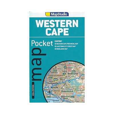 MapStudio vydavatelství mapa Western Cape pocket 1:1,5 mil. – Hledejceny.cz