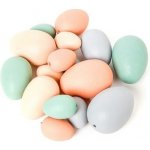 Vajíčka 16 ks dusty pastel – Hledejceny.cz