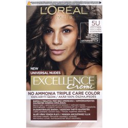 L´Oréal Excellence Universal Nudes 5U Světle hnědá 48 ml