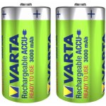 Varta Power D 3000 mAh 2ks 56720101402 – Zboží Živě