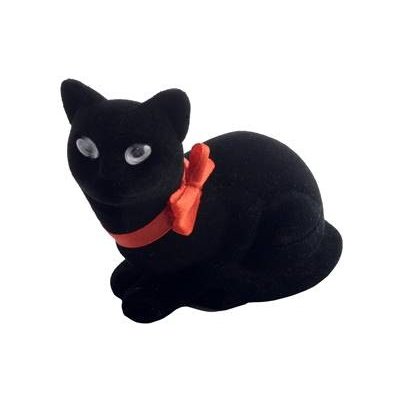 Šperky4U Dárková krabička semiš - kočka KR0112 – Sleviste.cz