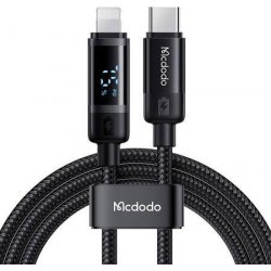Mcdodo CA-5210 USB-C to Lightning, 36W, 1,2m, černý