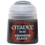 GW Citadel Base Abaddon Black – Zboží Živě