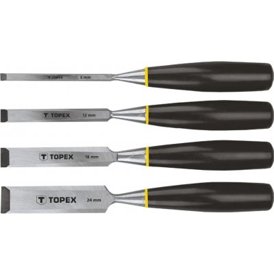 Topex 09A310 Sada dlát 6/12/18/24mm – HobbyKompas.cz