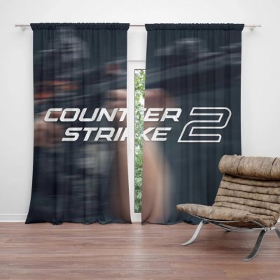 Závěsy Counter Strike 2 Voják 2: 2 ks - 140x250 cm - Sablio – Hledejceny.cz