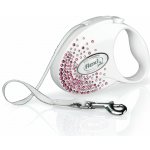 FLEXI Vodítko pro psa Glam Splash Páska – Zboží Dáma