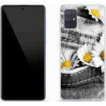 Pouzdro mmCase Gelové Samsung Galaxy A51 - kopretiny – Zboží Mobilmania