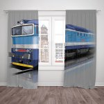 IMPAR Závěsy Brejlovec - modrý (Rozměr : 140x250, Materiál: Blackout) – Hledejceny.cz