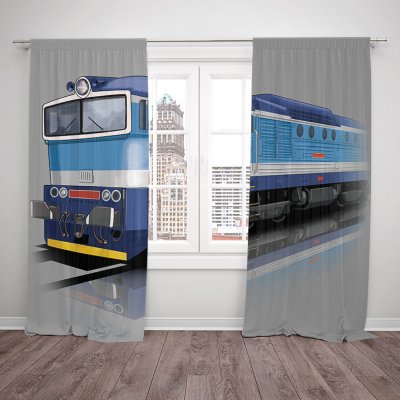 IMPAR Závěsy Brejlovec - modrý (Rozměr : 140x250, Materiál: Blackout) – Hledejceny.cz