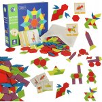 KIK Dřevěná mozaika 130 ks – Zboží Dáma