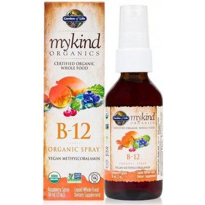 Garden of Life Vitamín B12 organics sprej 58 ml – Zboží Mobilmania