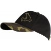 Rybářská kšiltovka, čepice, rukavice Avid Carp Kšiltovka Black And Camo Cap