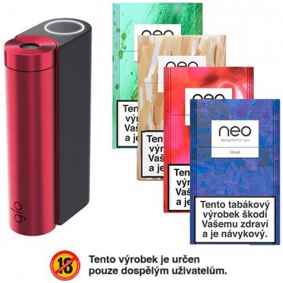 British American Tobacco Glo Hyper X2 Starter Kit Červená – Hledejceny.cz