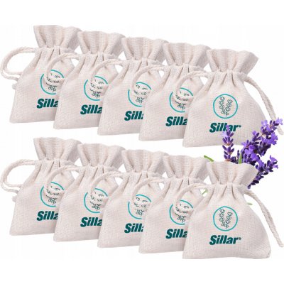 Sillar Vůně do skříně lněný sáček 10 ks – Zboží Dáma
