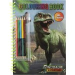 Grafix Omalovánková kniha dinosauři – Zboží Mobilmania