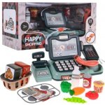 Inlea4Fun Happy Shopping Dětská pokladna s příslušenstvím – Zboží Dáma