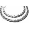 Steel Jewelry set řetízek a náramek jemný z chirurgické oceli SET140907
