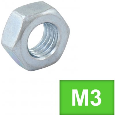 Matice M3 (DIN 934) Zn – Hledejceny.cz