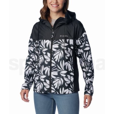 Columbia Flash Challenger Novelty Windbreaker W 1989503014 black areca print black – Zboží Mobilmania