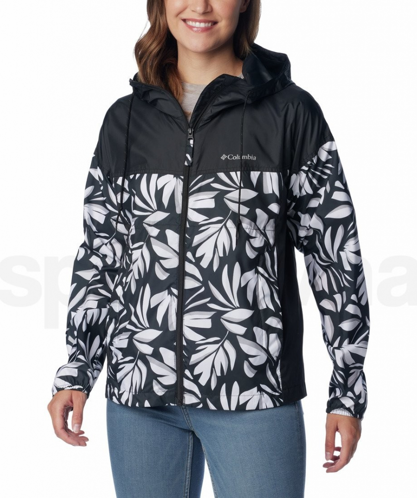 Columbia Flash Challenger Novelty Windbreaker W 1989503014 black areca print black