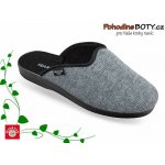 Mjartan pánské pohodlné domácí pantofle 608 T75 šedé – Zbozi.Blesk.cz