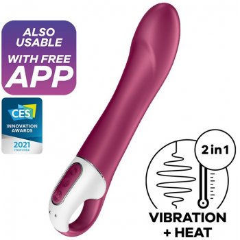 Satisfyer Big Heat Warming G Spot Vibrator