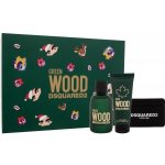 Dsquared2 Green Wood EDT 100 ml + sprchový gel 100 ml + pouzdro na karty dárková sada – Hledejceny.cz