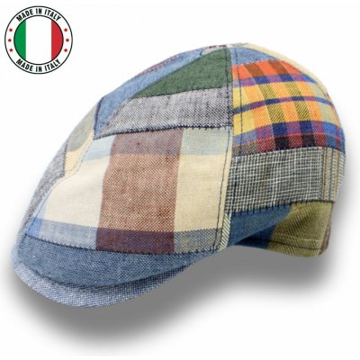 Krumlovanka barevná bavlněná bekovka modrý Patchwork P-18461BL – Zboží Dáma
